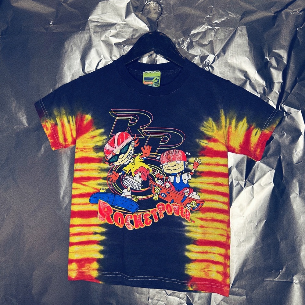 Vintage 2001 Rocket Power “Otto & Twister” Kids T-Shirt